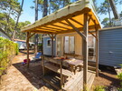 Location Mobil-home Landes dans le camping 5 étoiles le Vieux Port dans les Landes