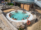 parc aquatique le vieux port mai camping landes premium 5 etoiles eau piscine chauffee spa bulles