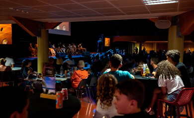 Animation Aréna au camping 5 étoiles le Vieux Port dans le Landes 