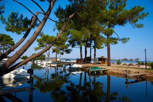 Base nautique sur le lac de Biscarrosse