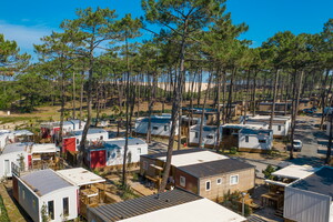 Nos hébergements camping 5 étoiles le Vieux port dans les Landes