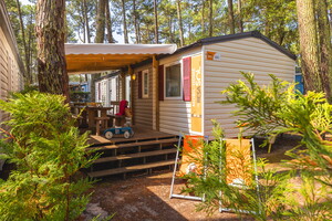 Mobil Home Resasol 6/8 personnes 2 salles de bain camping 5 étoiles le vieux port dans les landes 