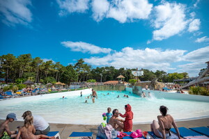 le vieux port camping premium landes 5 étoiles parc aquatique xxl piscine chauffée pataugeoire